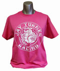 MEDIUM  -  SHORT SLEEVE PINK W/ WHITE LOGO